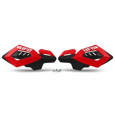 UFO Universal Arches Handguards - Red/Black