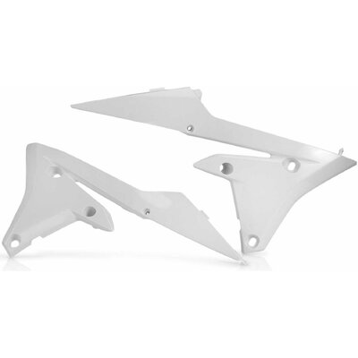 ACERBIS RADIATOR SHROUDS YAMAHA YZF250 14-18 450 14-17 WHITE