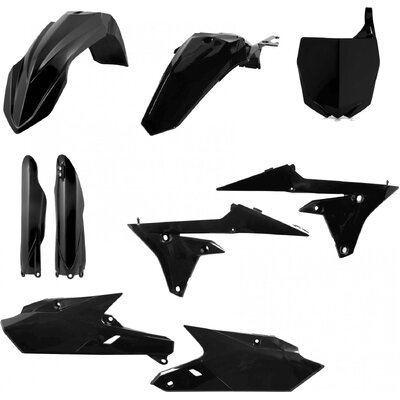 ACERBIS PLASTIC KIT YAMAHA YZF 250 14-18 450 14-17 BLACK