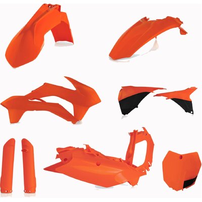 ACERBIS PLASTIC KIT KTM SX SXF 2015 ORANGE