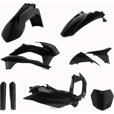 ACERBIS PLASTIC KIT KTM SX SXF 2015 BLACK