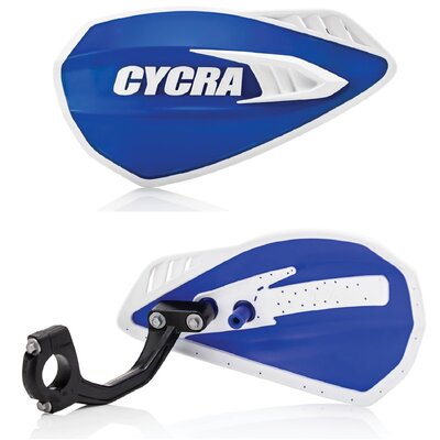 CYCRA HANDGUARDS CYCLONE UNIVERSAL BLUE WHITE