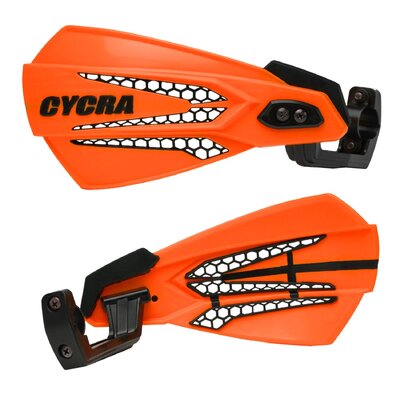 CYCRA HANDGUARDS MX-RACE UNIVERSAL ORANGE BLACK