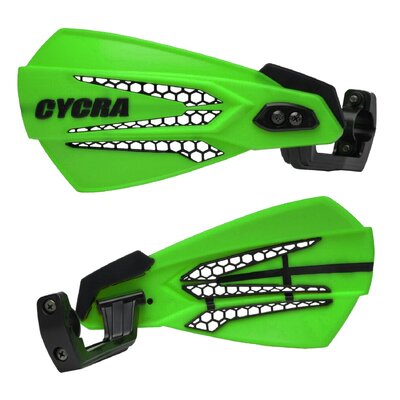 CYCRA HANDGUARDS MX-RACE UNIVERSAL GREEN BLACK