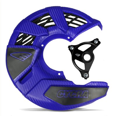 CYCRA DISC COVER & MOUNT BLUE YAMAHA YZ 04-25 YZF 04-13