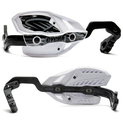 CYCRA HANDGUARDS ULTRA CRM 1 1/8TH SPEC EDITION WHITE