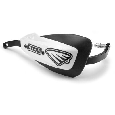 CYCRA HANDGUARDS SERIES ONE WITH MOUNT 1 1/8th WHITE