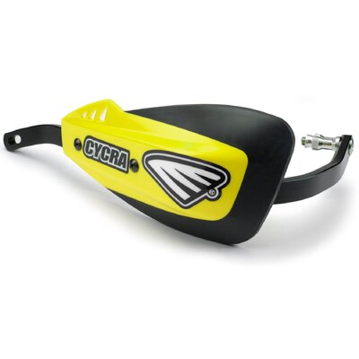 CYCRA HANDGUARDS SERIES ONE WITH MOUNT 1 1/8th YELLOW