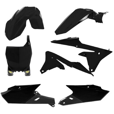 CYCRA PLASTIC KIT YAMAHA YZF 250 14-18 450 14-17 BLACK