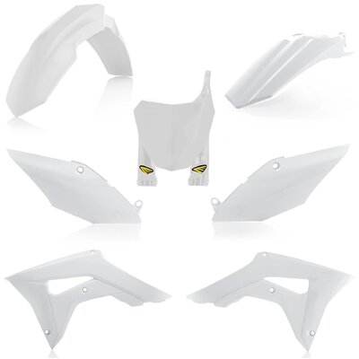 CYCRA PLASTIC KIT HONDA CRF 250 18-21 450 17-20 WHITE