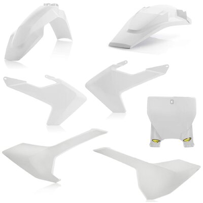 CYCRA PLASTIC KIT HUSQVARNA TC FC 16-18 WHITE