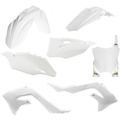 CYCRA PLASTIC KIT KXF 250 21-24 450 19-23 WHITE