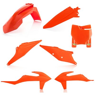 CYCRA PLASTIC KIT KTM SX SXF 19-22 ORANGE