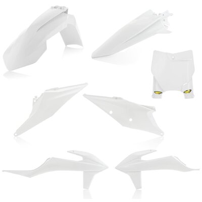 CYCRA PLASTIC KIT KTM SX SXF 19-22 WHITE