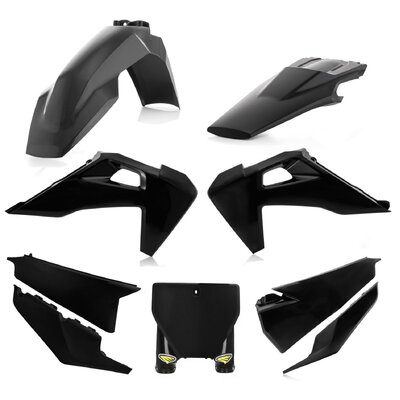 CYCRA PLASTIC KIT HUSQVARNA TC FC 19-22 BLACK