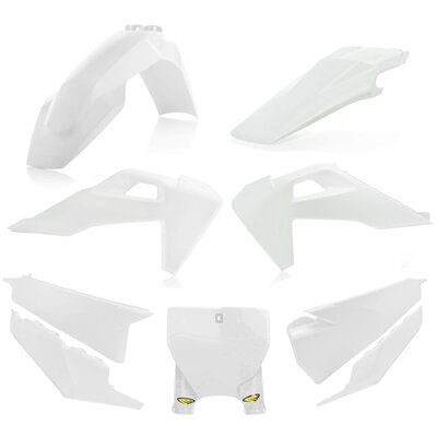 CYCRA PLASTIC KIT HUSQVARNA TC FC 19-22 WHITE