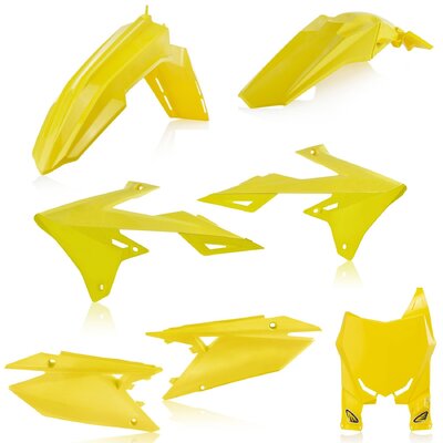 CYCRA PLASTIC KIT RMZ 250 19-24 450 18-24 YELLOW