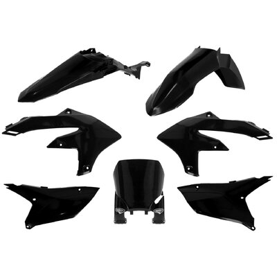 CYCRA PLASTIC KIT YZF 250 24 450 23-24 BLACK