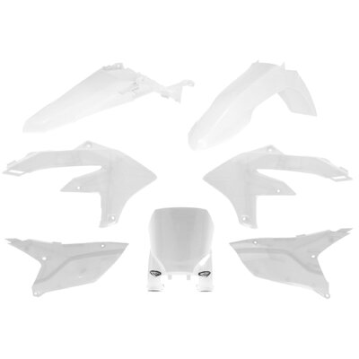 CYCRA PLASTIC KIT YZF 250 24 450 23-24 WHITE