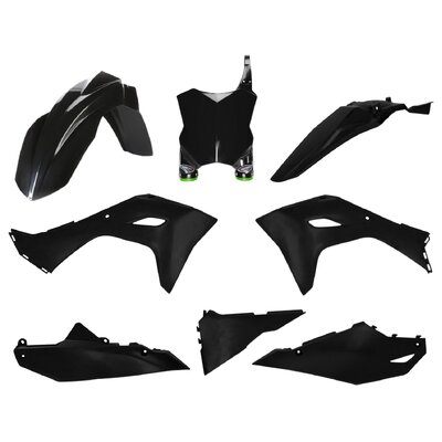 CYCRA PLASTIC KIT KAWASAKI KXF 450 24 BLACK