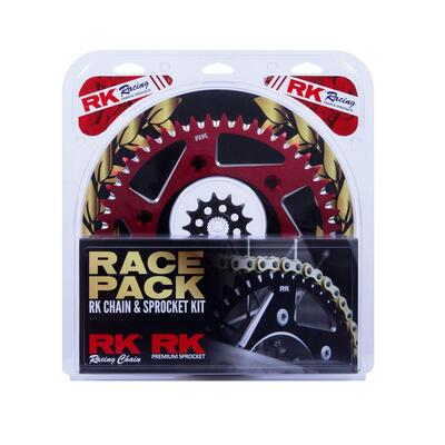 Pro Pack - Rk Chain & Sprocket Kit Gold+Red 13/50 Crf250R 04-17