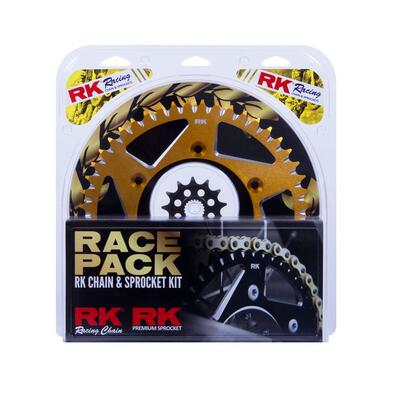 Pro Pack - Rk Chain & Sprocket Kit Gold+Gold 13/49 Rm-Z250 13-23