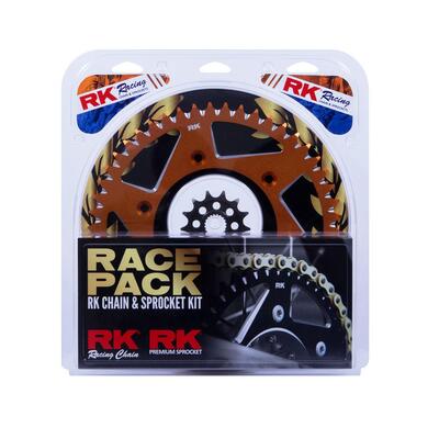 Pro Pack - Rk Chain & Sprocket Kit Gold+Orange 13/50 Ktm Sx-F 06-23