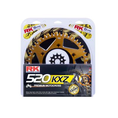 Lite Pack - Rk Chain & Sprocket Kit Gold 13/50 Rmz250 13-23