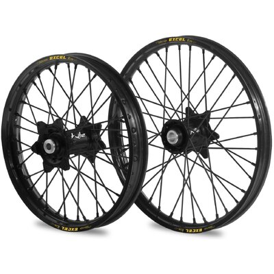 KITE EXCEL ELITE WHEEL SET KTM SX SXF 03-22 FC TC 14-22 BLACK