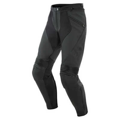 Dainese Pony 3 Perforated Leather Pants - Black