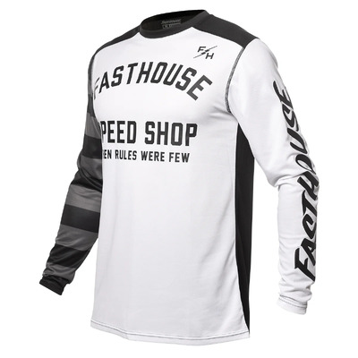 Fasthouse Carbon Eternal Jersey - White/Black