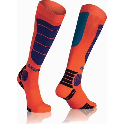 Acerbis Impact Socks - Orange/Blue