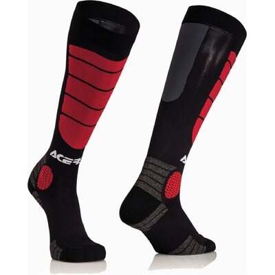 Acerbis Impact Socks - Black/Red