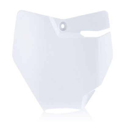 ACERBIS FRONT PLATE KTM SX65 16-23 WHITE