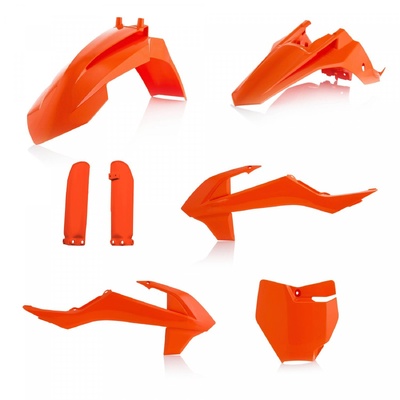 Acerbis Plastic Kit Ktm Sx 65 16-18 Orange