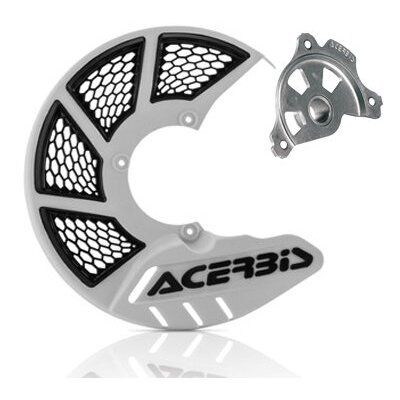 ACERBIS X-BRAKE 2.0 DISC COVER & MOUNT WHITE BLACK SUZUKI RM 125 250 04-10