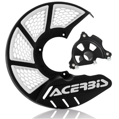 ACERBIS X-BRAKE 2.0 DISC COVER & BLK MOUNT BLACK WHITE SHERCO 19-24