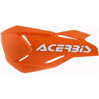 ACERBIS HANDGUARDS X-FACTORY SPOILERS ORANGE WHITE