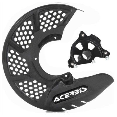 ACERBIS X-BRAKE 2.0 DISC COVER & BLK MOUNT CARBON SHERCO 19-24