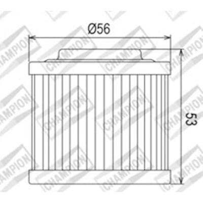 Champion Oil Filter Element - COF051