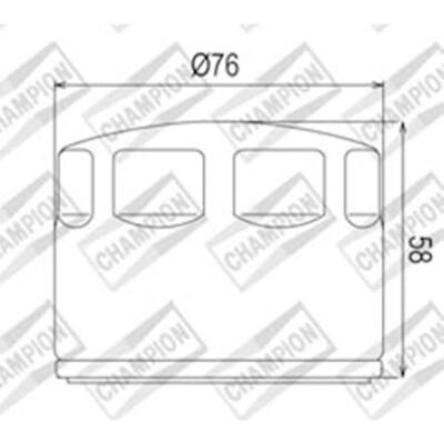 Champion Oil Filter Element - COF465