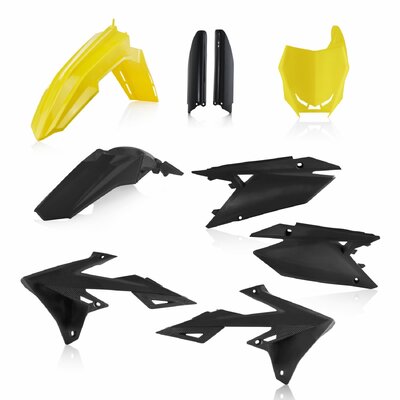 ACERBIS PLASTIC KIT RMZ 250 19-25 450 18-25 YELLOW BLACK