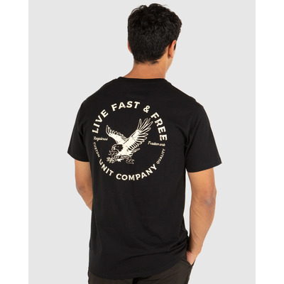 Unit Live Fast Tee - Black