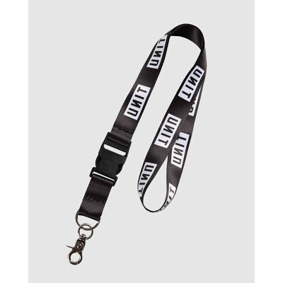 Unit Block Lanyard - Black - OS