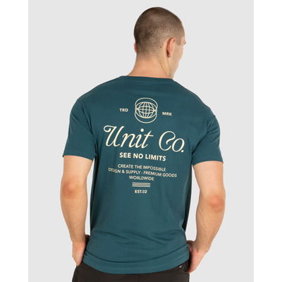 Unit Rival Tee - Dark Teal