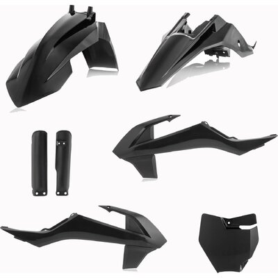 ACERBIS PLASTIC KIT KTM SX65 19-23 GAS GAS MC65 21-23 BLACK