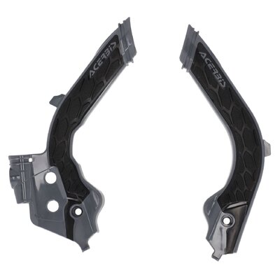 ACERBIS X-GRIP FRAME GUARDS TC FC 19-22 FE TE 20-23 GREY BLACK