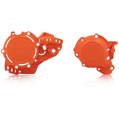 ACERBIS X-POWER ENGINE PROTECTORS SX TC 250 19-22 EXC TE 250 300 20-23 ORANGE