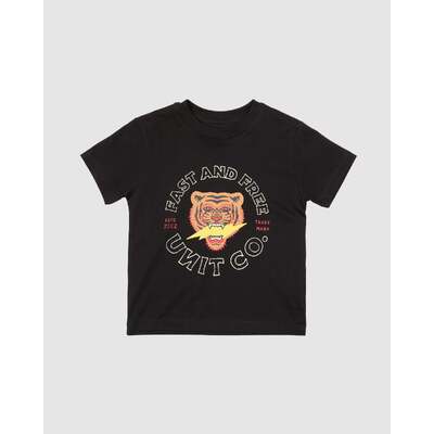 Unit Kids Tygra Tee - Black