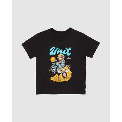 Unit Kids Terrain Tee - Black